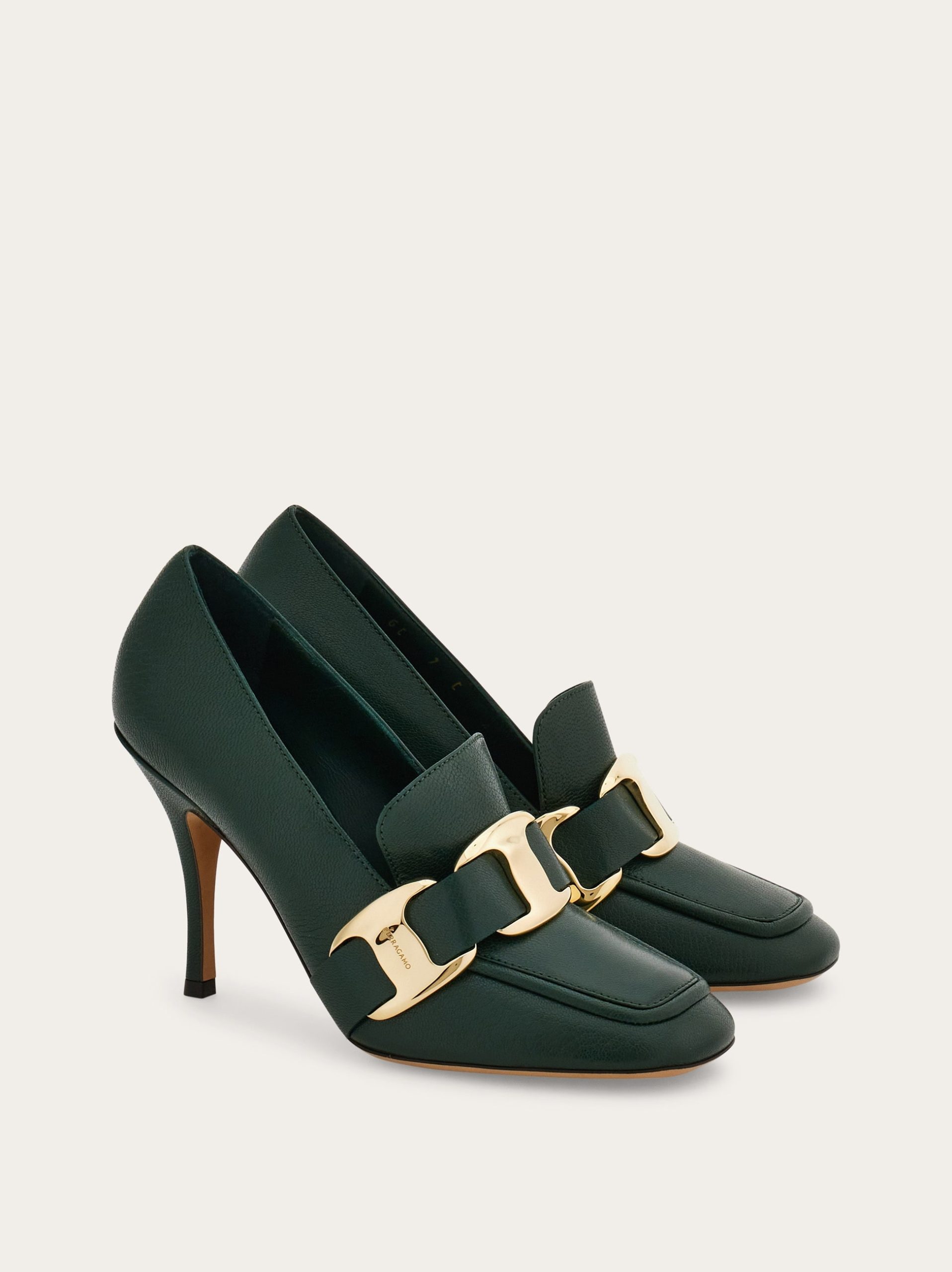 Ferragamo Maxi Vara plate pump - Image 5